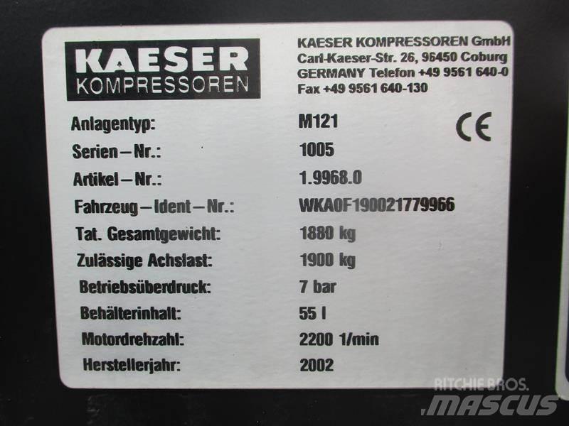 Kaeser M 121 Kompresszorok