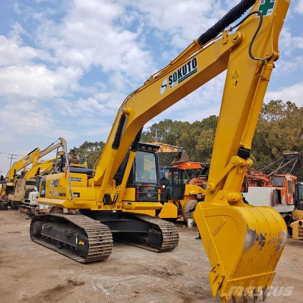 Komatsu PC 200 Lánctalpas kotrók