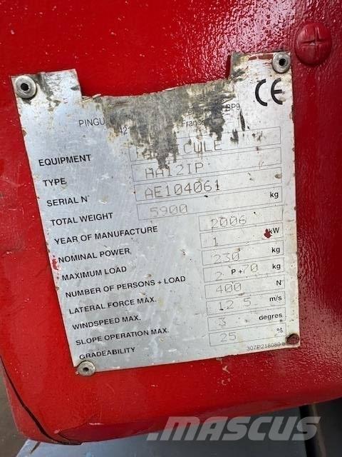 Haulotte HA 12 IP Karos emelők