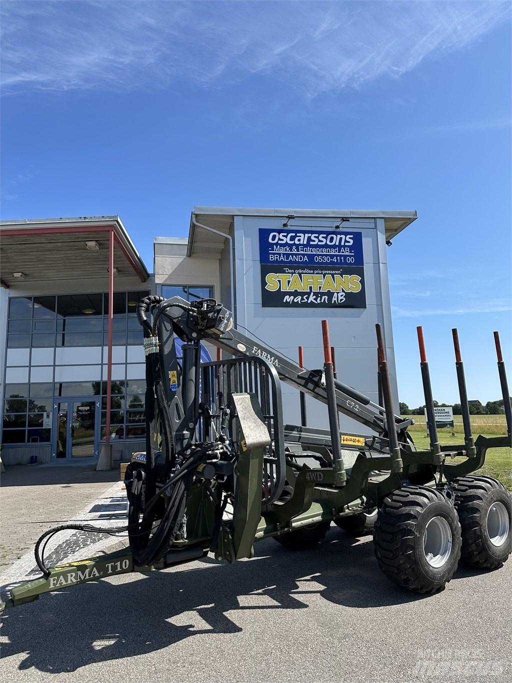 Farma T10G2 Erdészeti pótkocsik