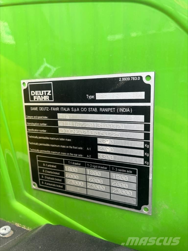 Deutz-Fahr 4080 E Traktorok