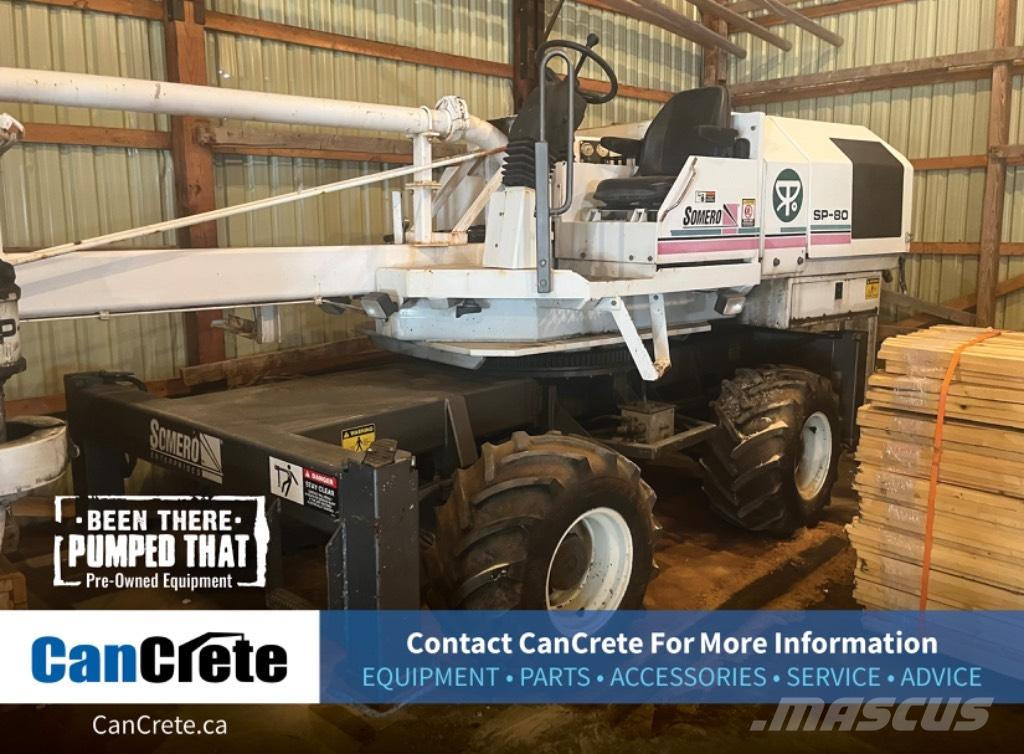 Somero SP-80 (#1105) Beton tartozékok