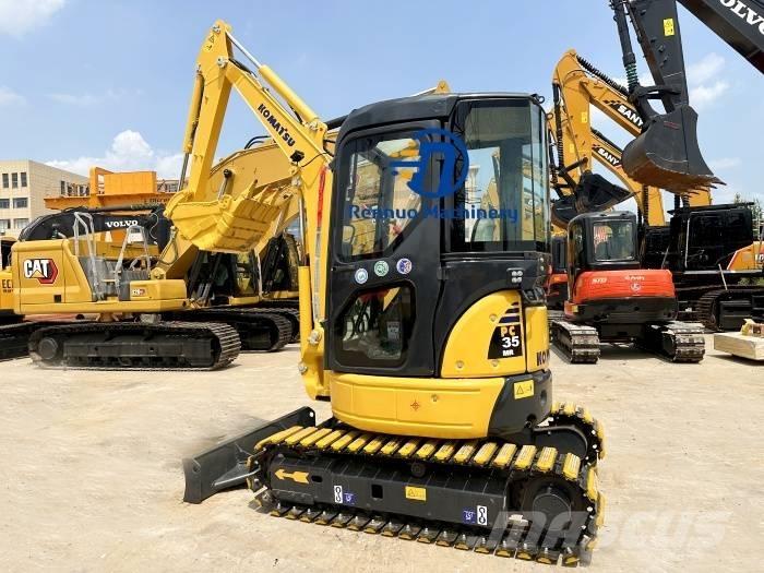 Komatsu PC 35 MR Mini kotrók < 7t
