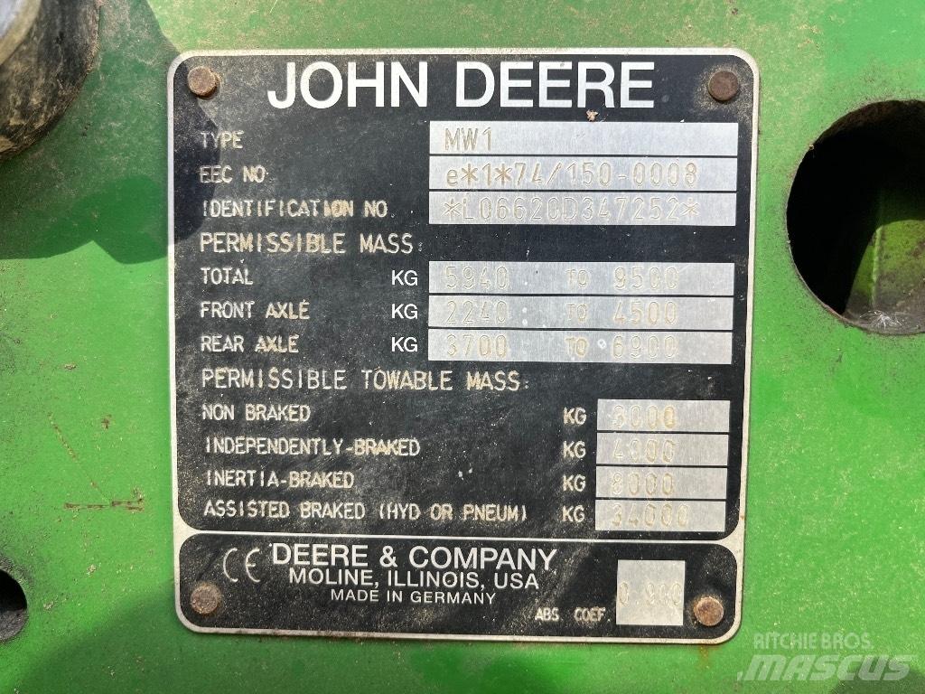 John Deere 6620 Traktorok