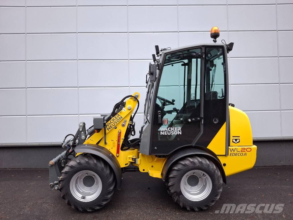 Wacker Neuson WL 20 Gumikerekes homlokrakodók