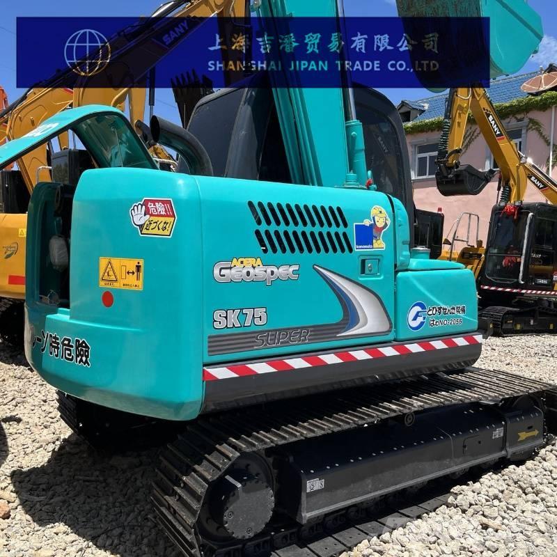 Kobelco SK 75 Mini kotrók < 7t
