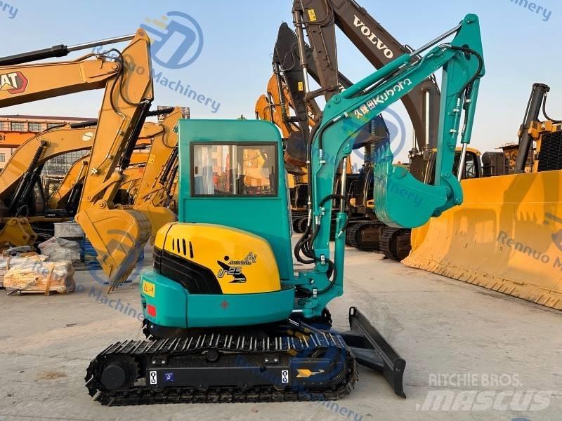 Kubota U 25 Mini kotrók < 7t