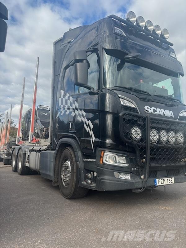 Scania R650B6X4NB Rönkszállító teherautók