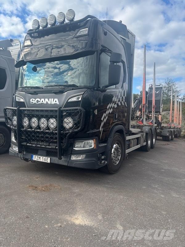 Scania R650B6X4NB Rönkszállító teherautók