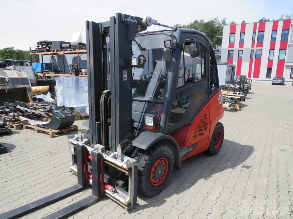 Linde H40T Gázüzemű targoncák