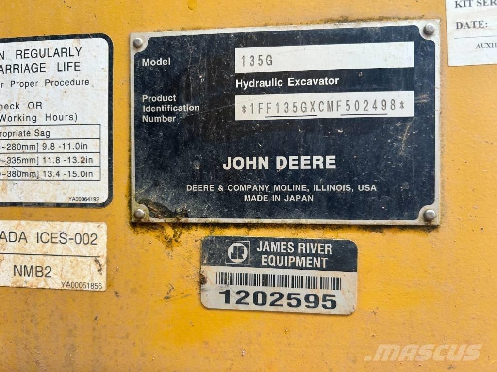 DEERE 135G Lánctalpas kotrók
