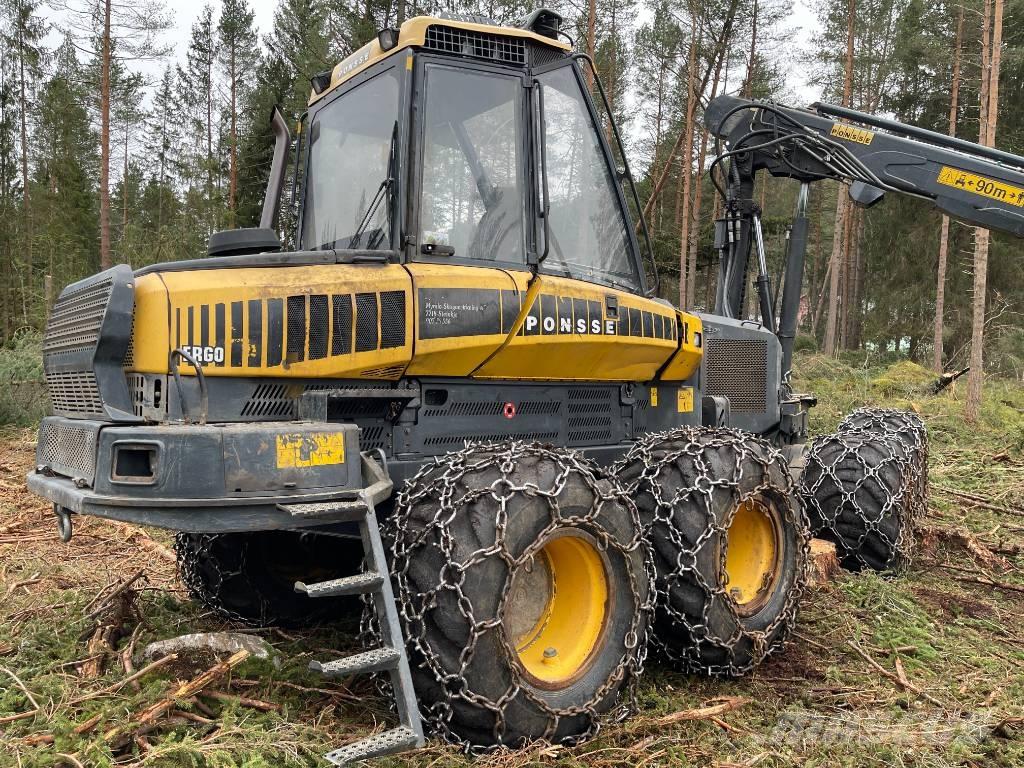 Ponsse ERGO 8W Betakarítók
