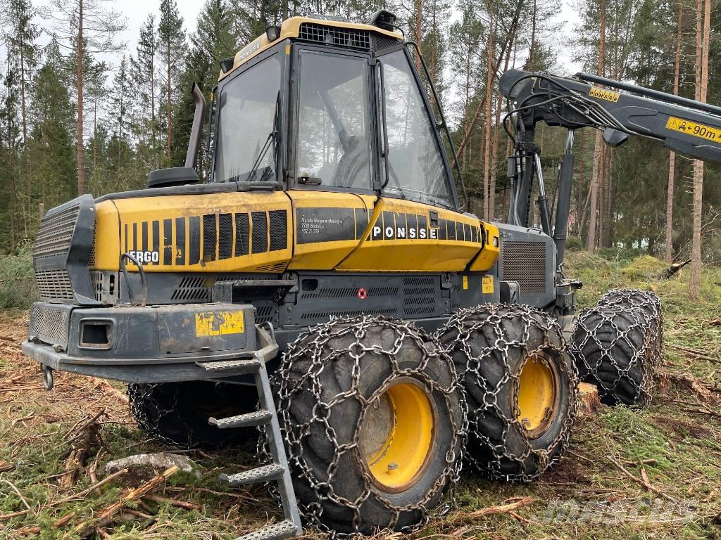 Ponsse ERGO 8W Betakarítók