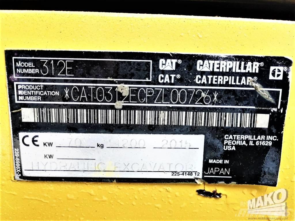 CAT 312 E Lánctalpas kotrók