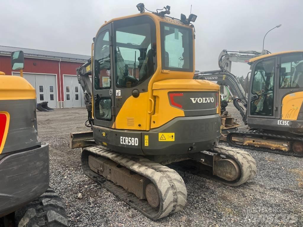 Volvo ECR 58 D Mini kotrók < 7t