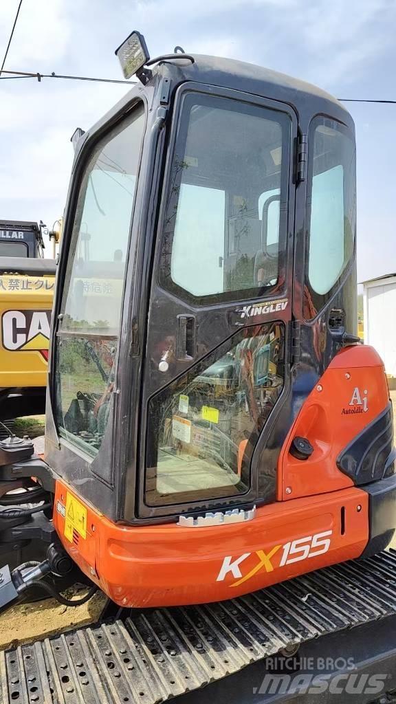Kubota KX 155 Lánctalpas kotrók