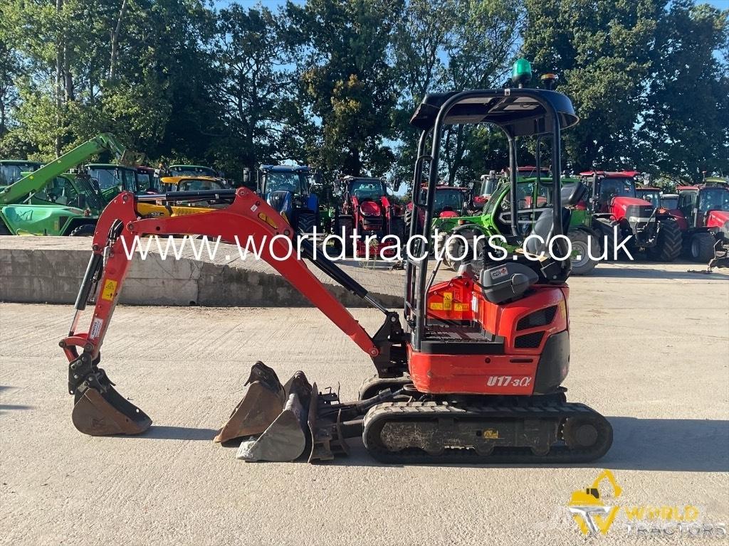 Kubota U 17-3 Mini kotrók < 7t