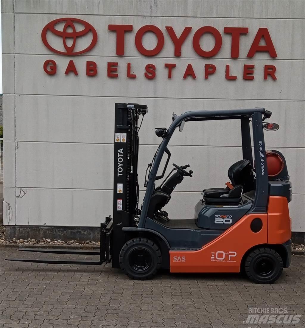 Toyota 02-8FGKF20 Gázüzemű targoncák