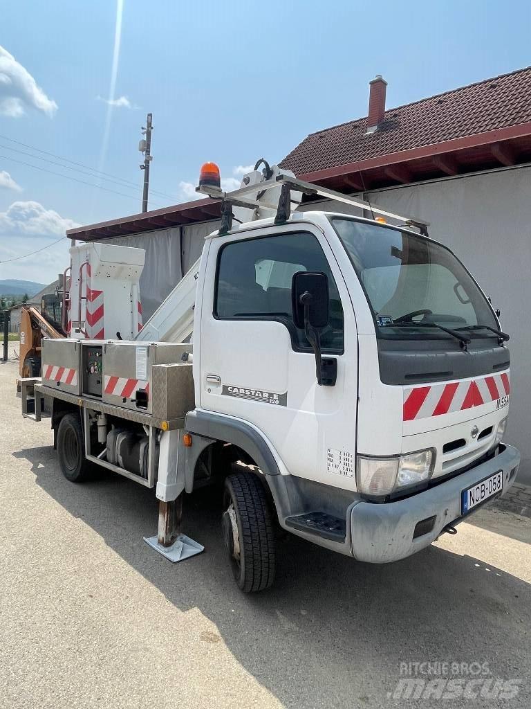 Nissan Cabstar Teherautóra szerelt emelők és állványok