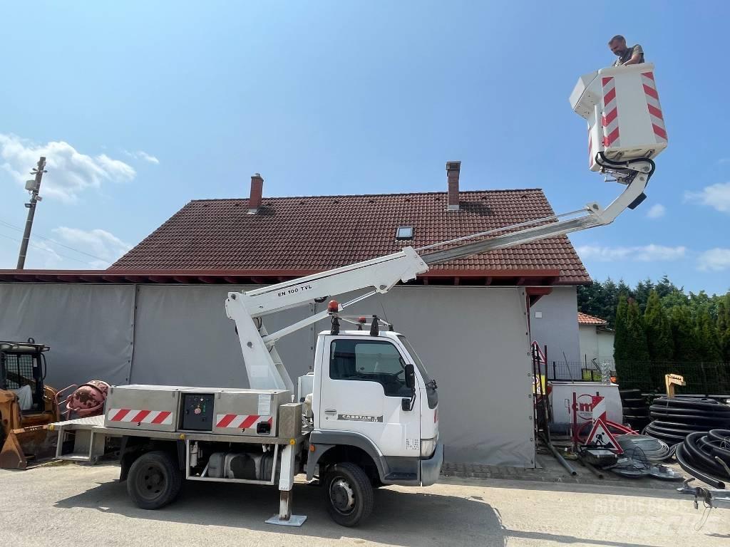 Nissan Cabstar Teherautóra szerelt emelők és állványok