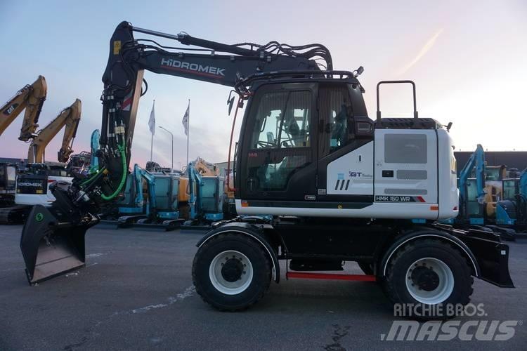 Hidromek HMK 150WR-5 Gumikerekes kotrók