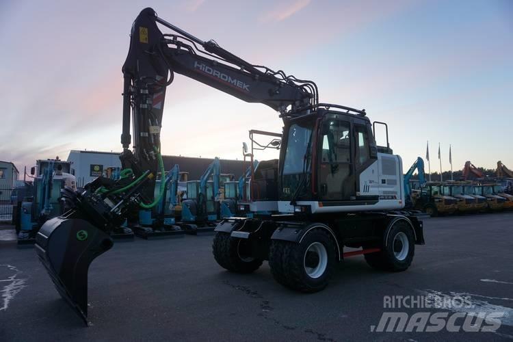 Hidromek HMK 150WR-5 Gumikerekes kotrók