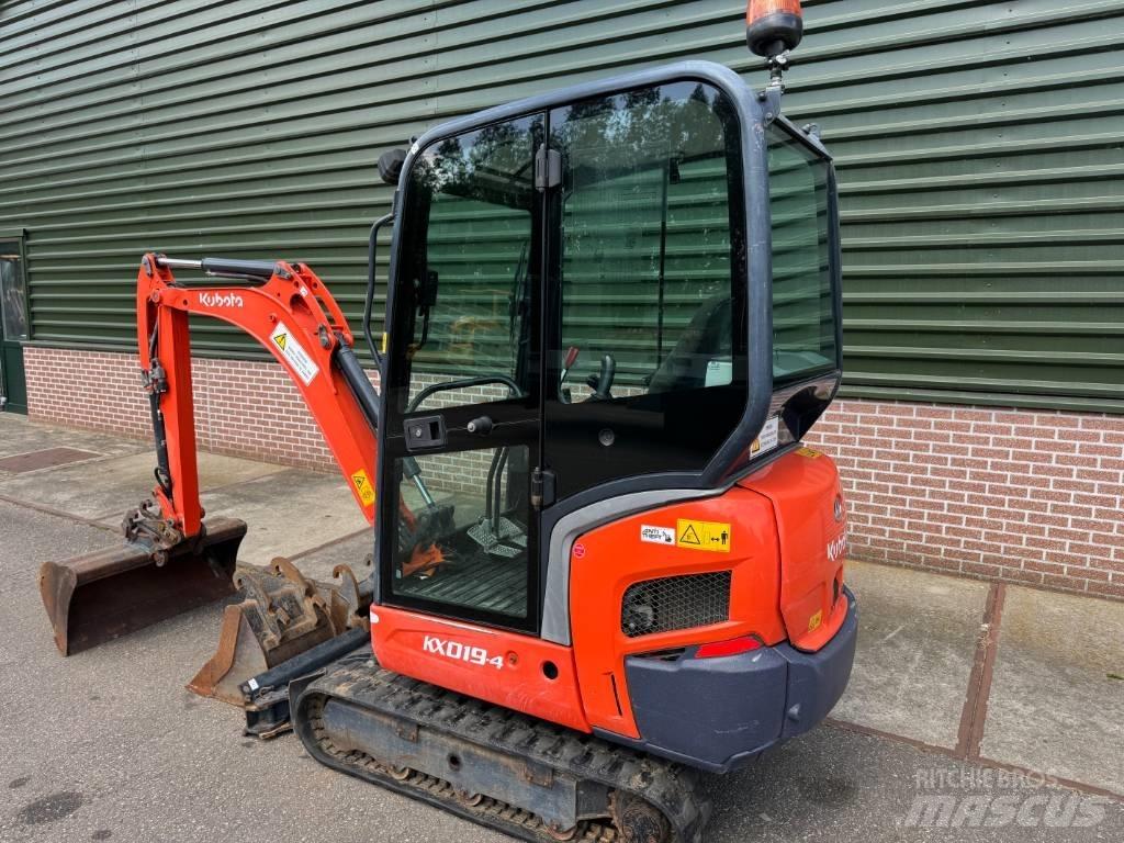 Kubota KX 019-4 Mini kotrók < 7t