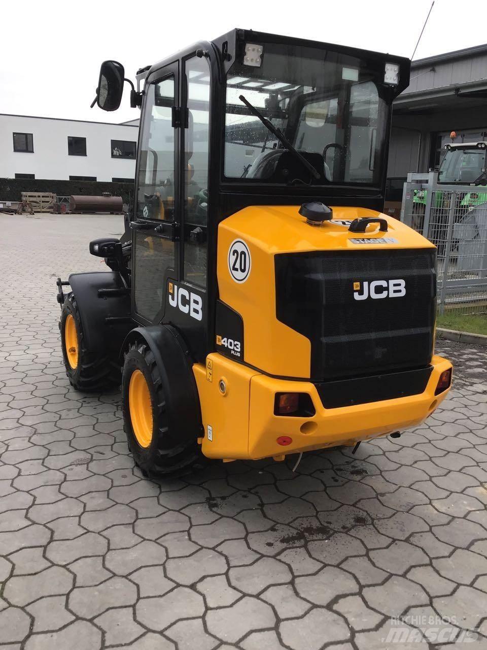 JCB 403 Agri Plus Mini homlokrakodók