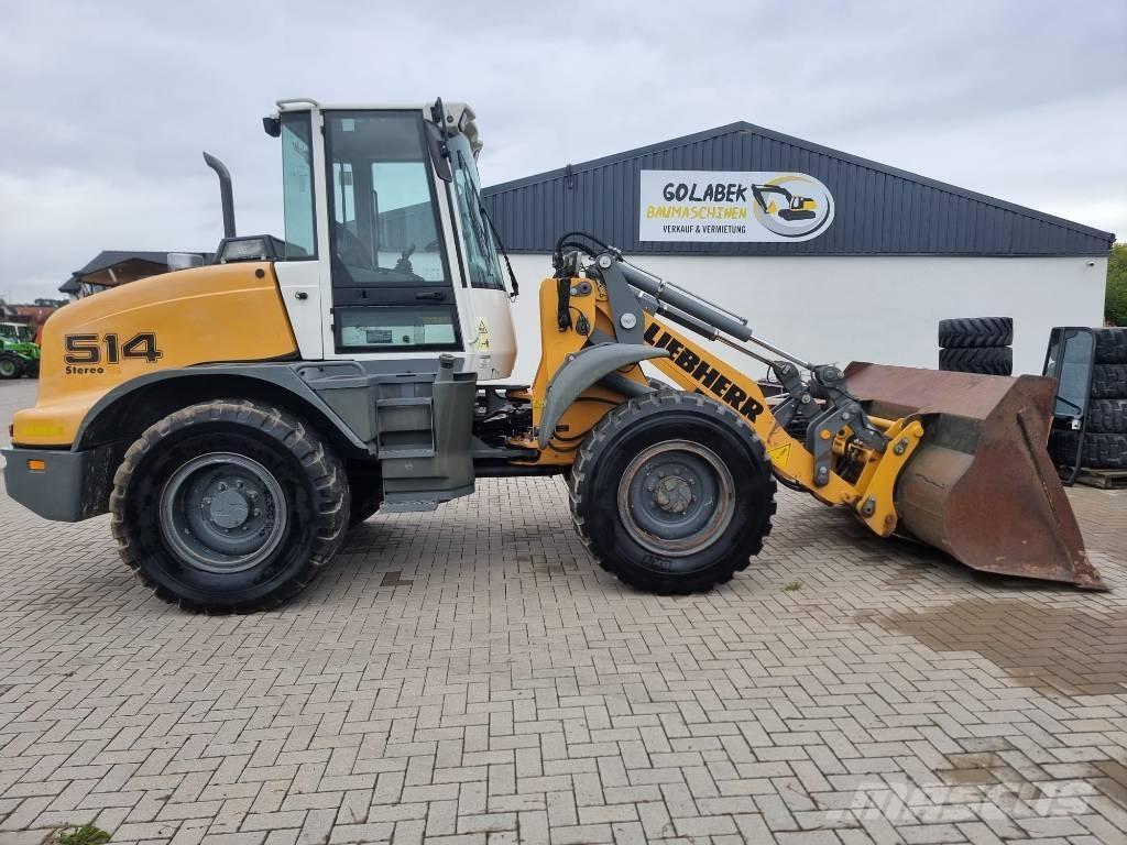Liebherr L 514 Gumikerekes homlokrakodók
