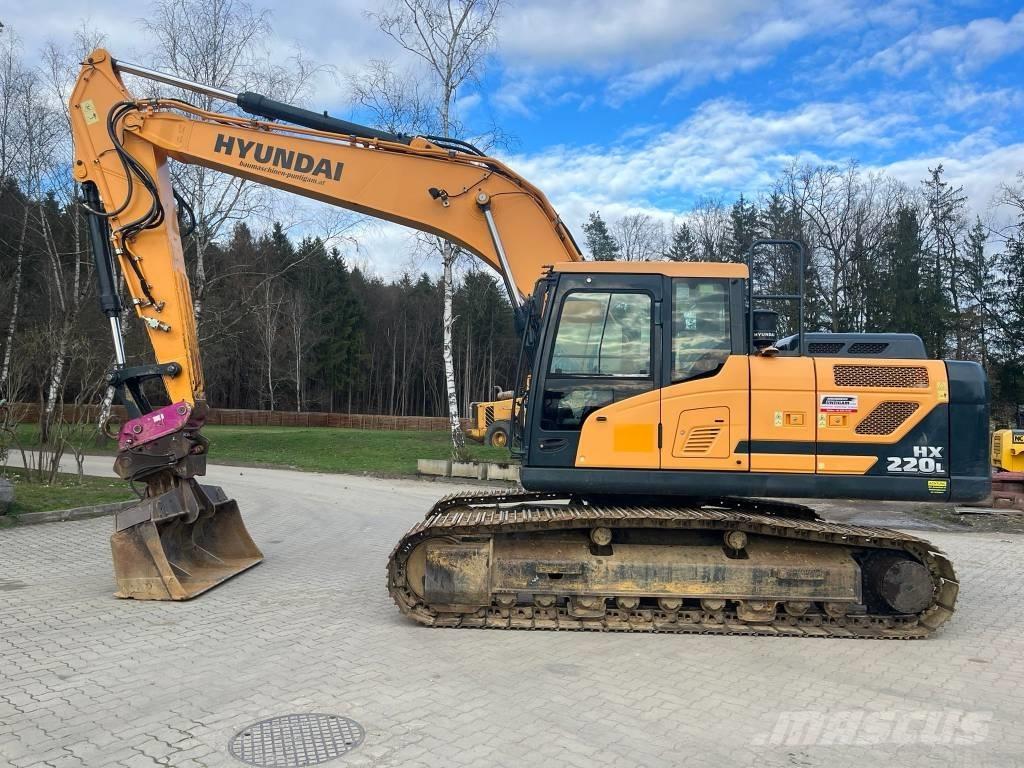 Hyundai HX 220 L Lánctalpas kotrók