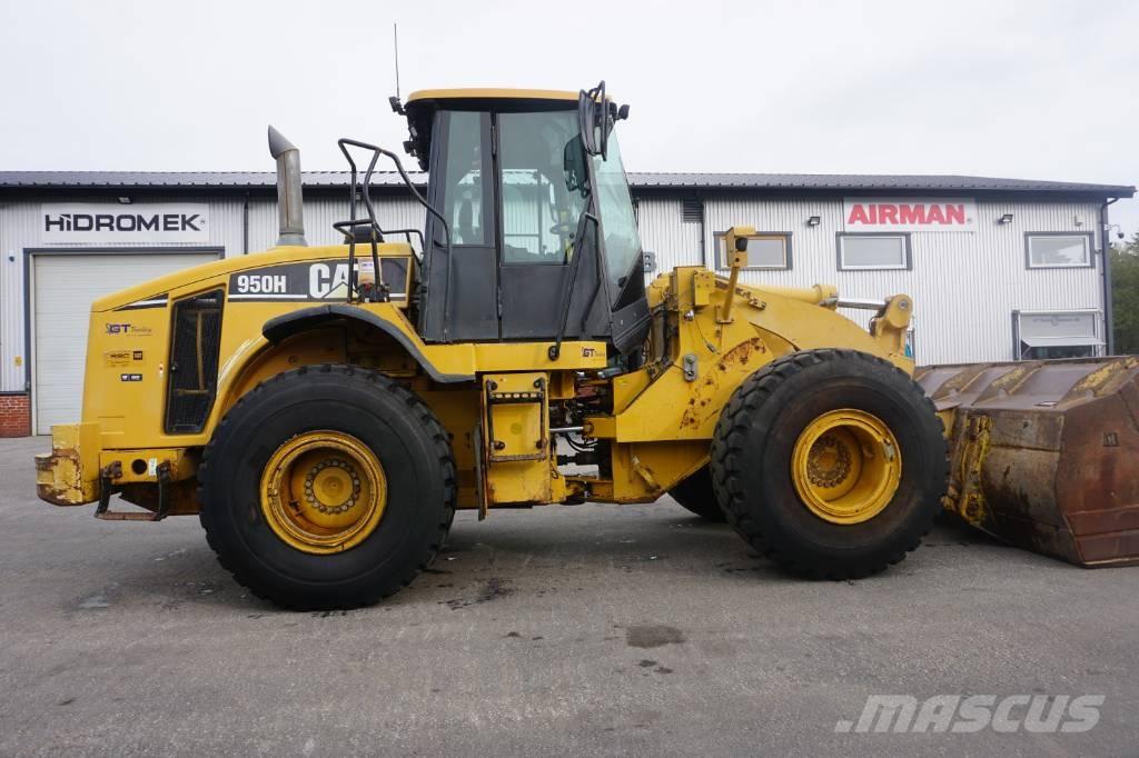 CAT 950 H Gumikerekes homlokrakodók