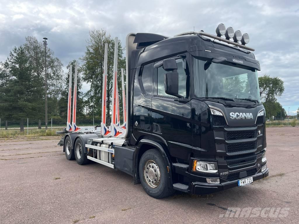 Scania R 730 Rönkszállító teherautók