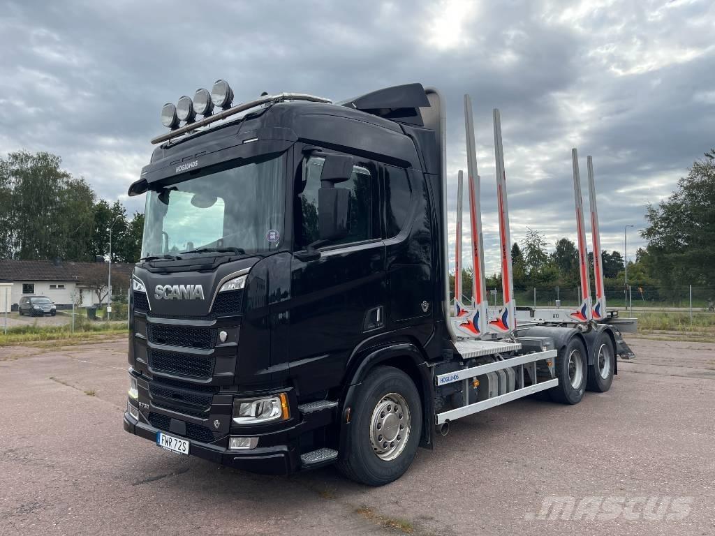Scania R 730 Rönkszállító teherautók
