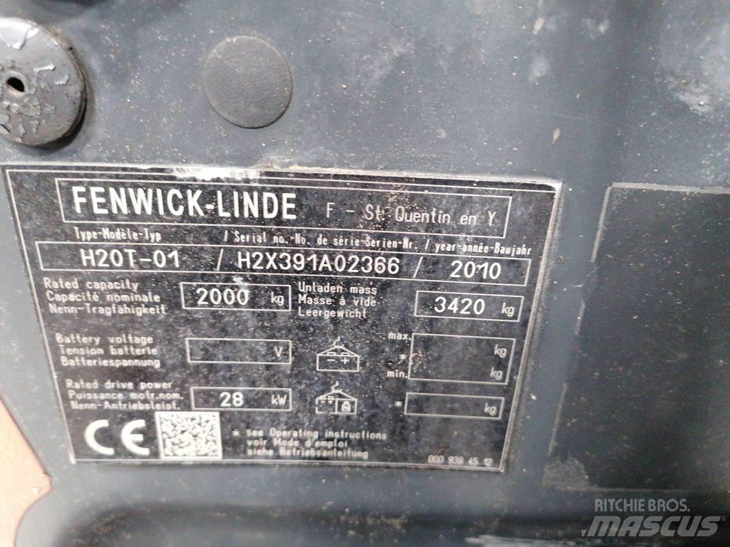 Linde H20T-01 Gázüzemű targoncák