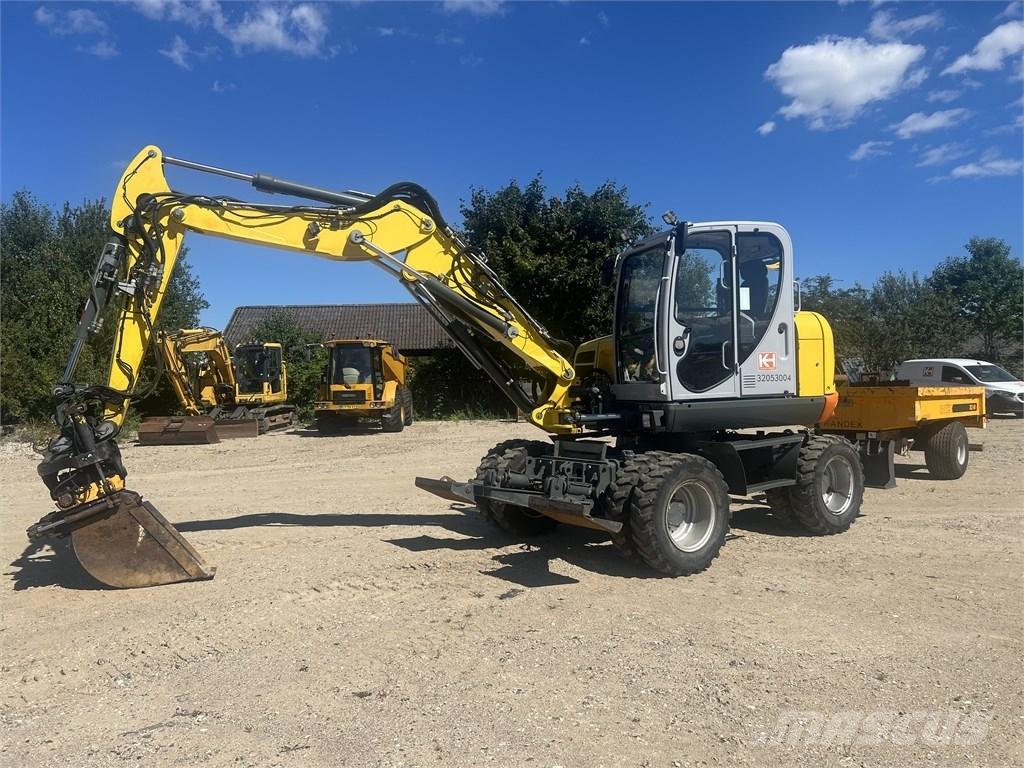 Wacker Neuson EW 100 Gumikerekes kotrók