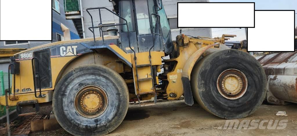 CAT 980 G II Gumikerekes homlokrakodók