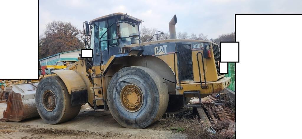 CAT 980 G II Gumikerekes homlokrakodók