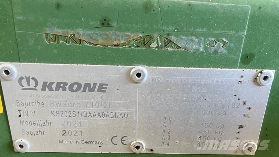 Krone 710/26T Rendforgatók