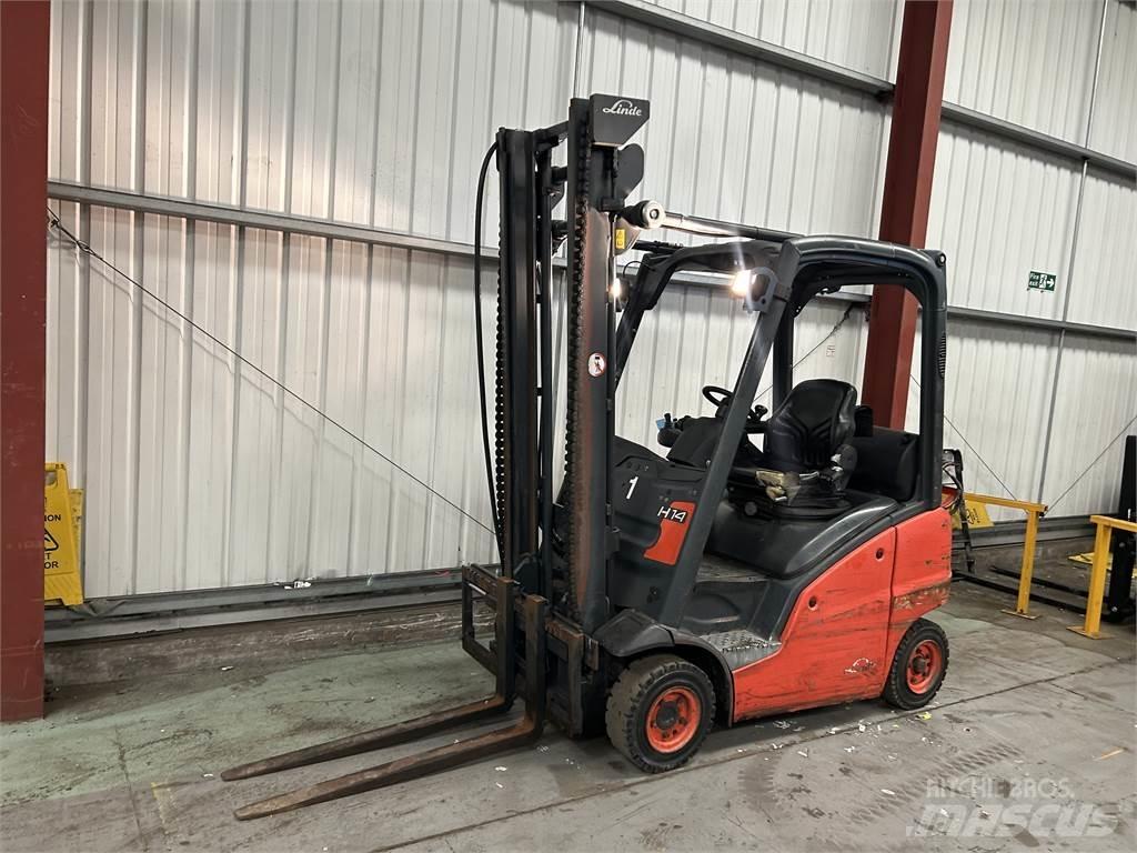 Linde H14T-01 Gázüzemű targoncák