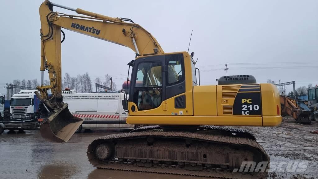 Komatsu PC 210-8 Lánctalpas kotrók