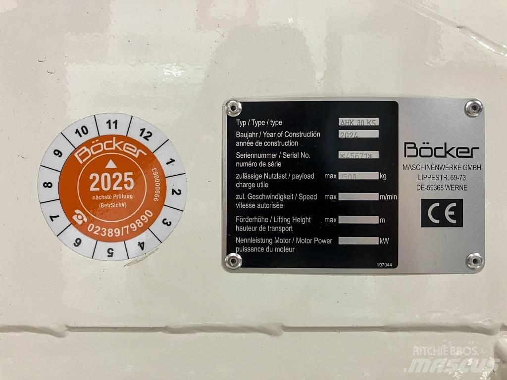 Böcker AHK 30e KS Egyéb daruk