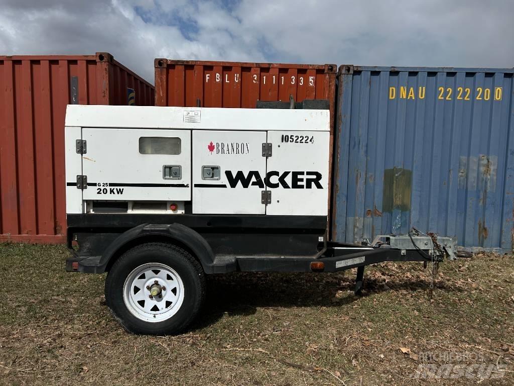 Wacker Neuson G 25 Dízel áramfejlesztők