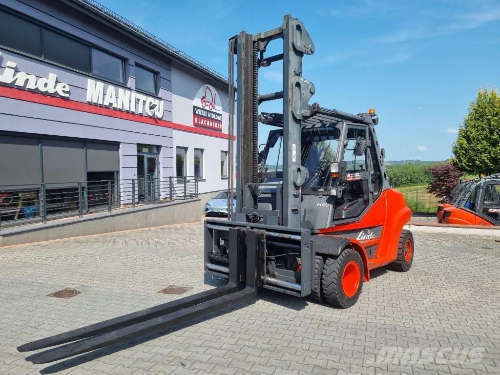 Linde H80T-01/900 Gázüzemű targoncák
