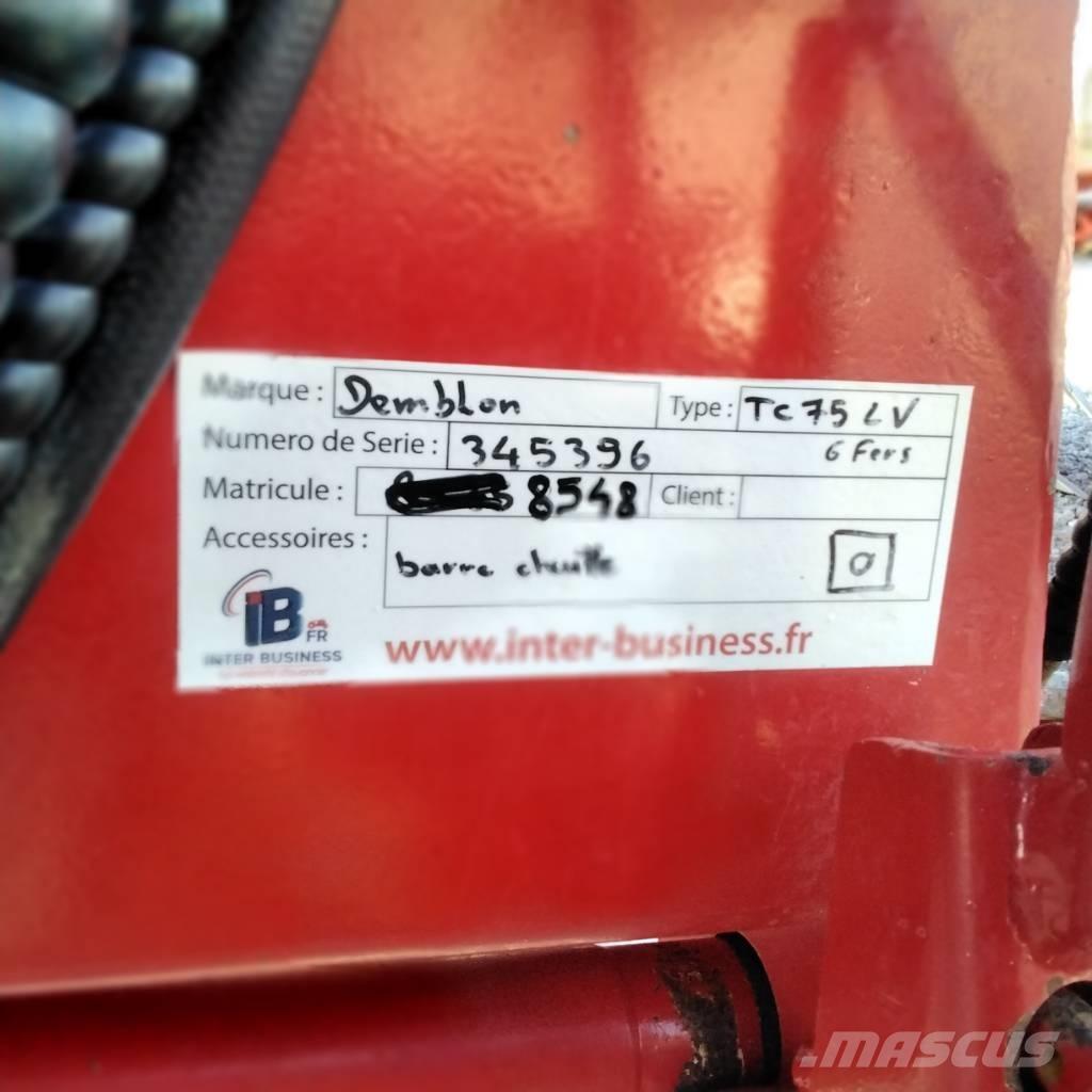 Demblon TC 75 LV Váltvaforgató ekék