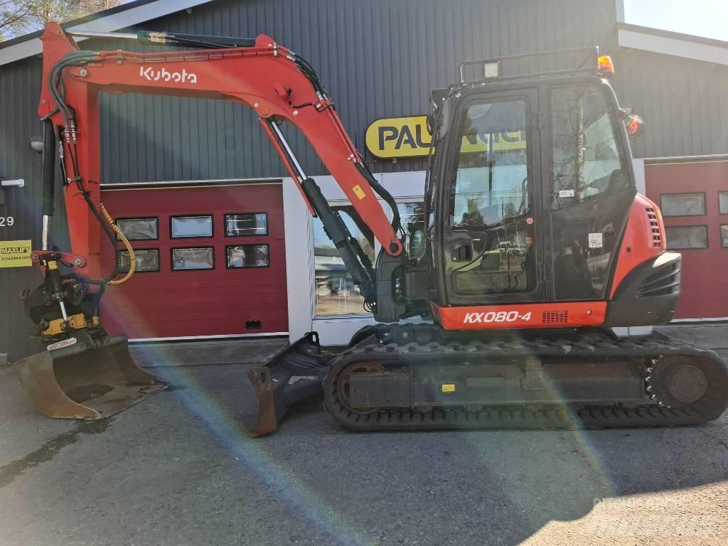 Kubota KX 080-4 Közepes (midi) kotrók 7 t - 12 t