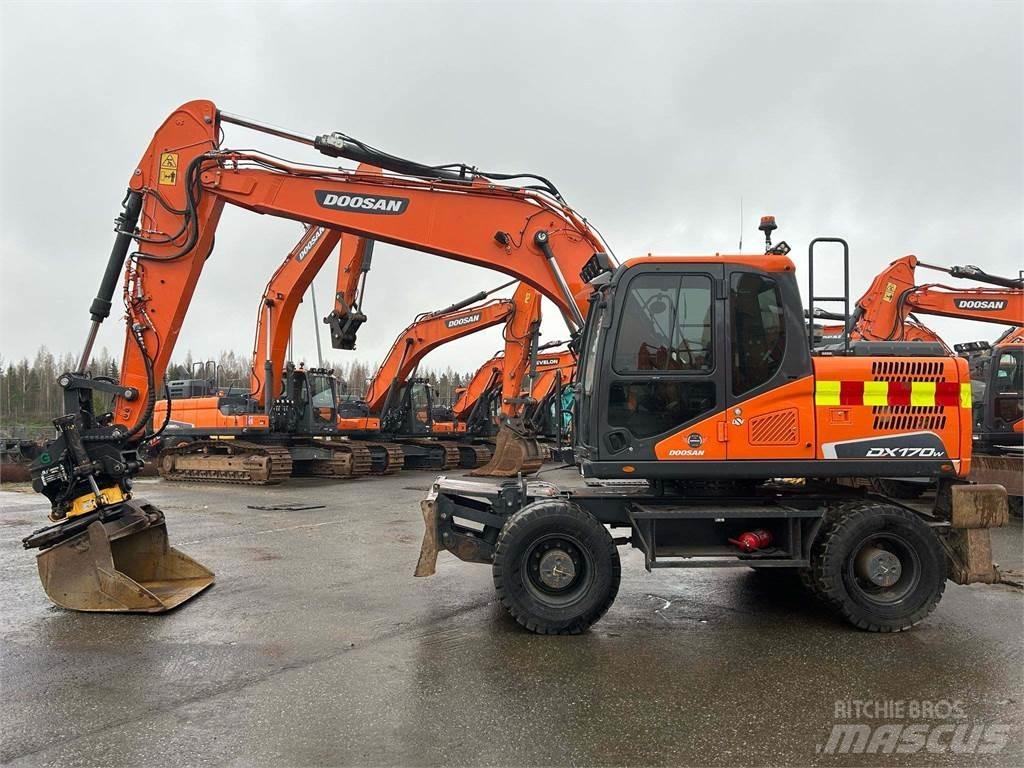 Doosan DX170W-5 Lánctalpas kotrók