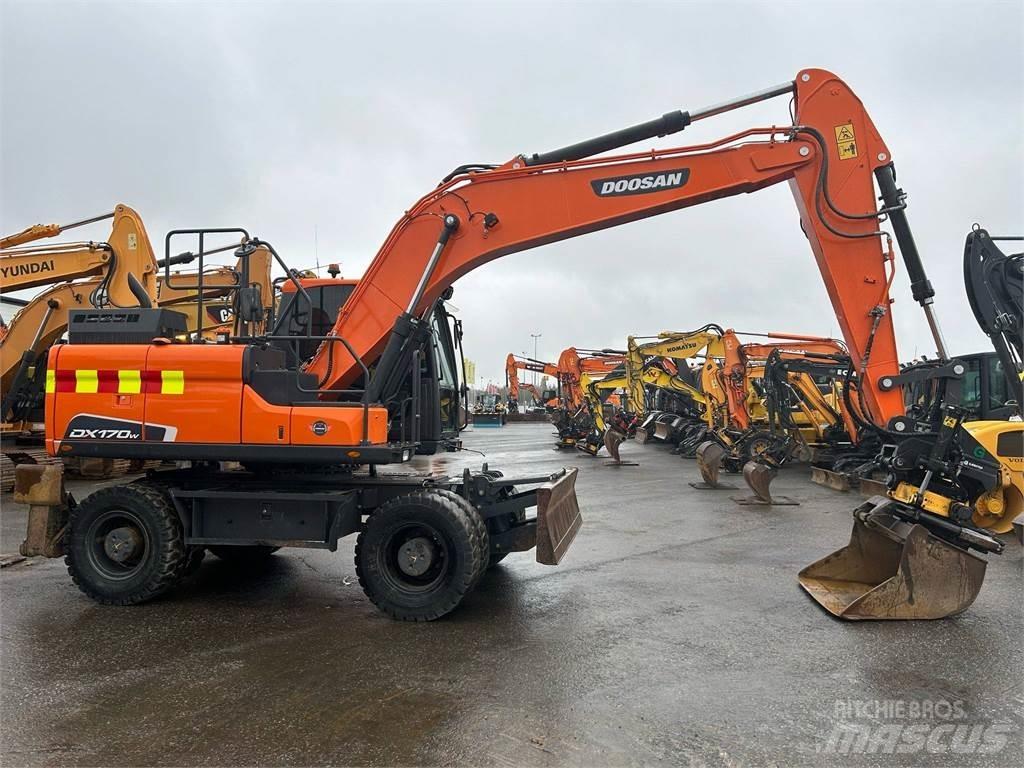 Doosan DX170W-5 Lánctalpas kotrók