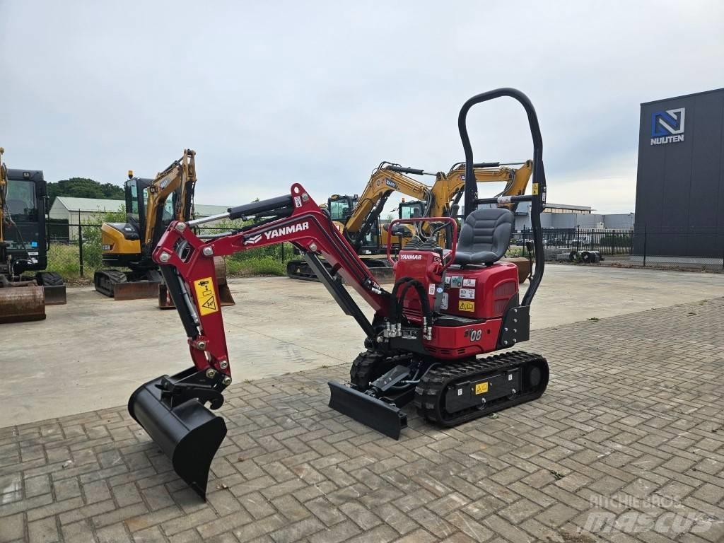 Yanmar SV08-1C Mini kotrók < 7t