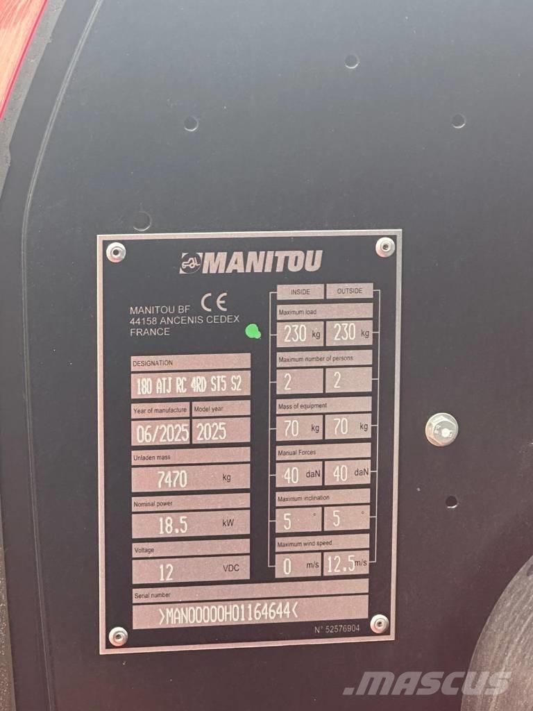 Manitou 180 ATJ Karos emelők