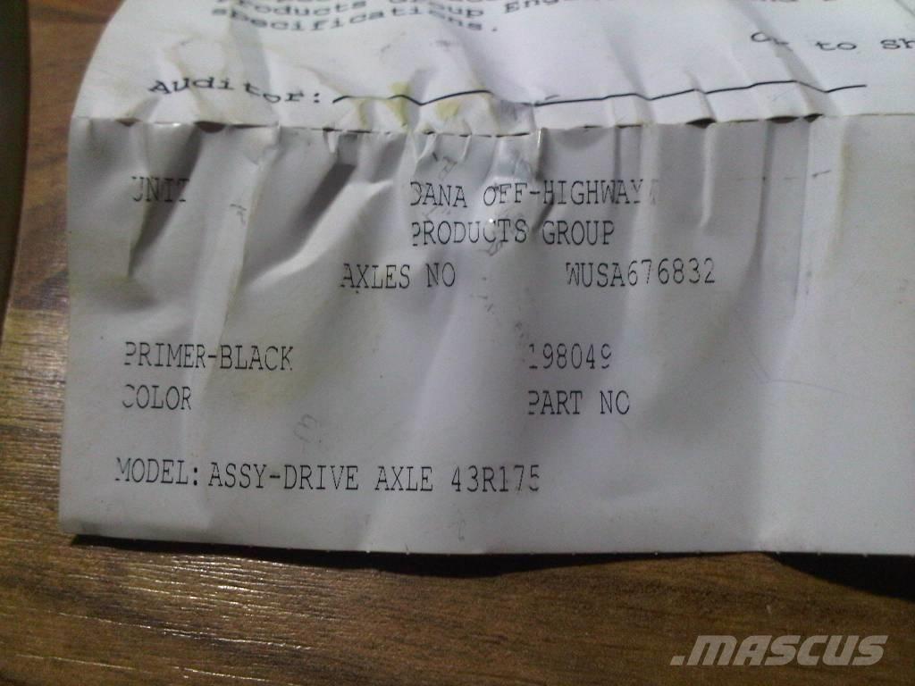  Dana Spicer 43R175 Tengelyek